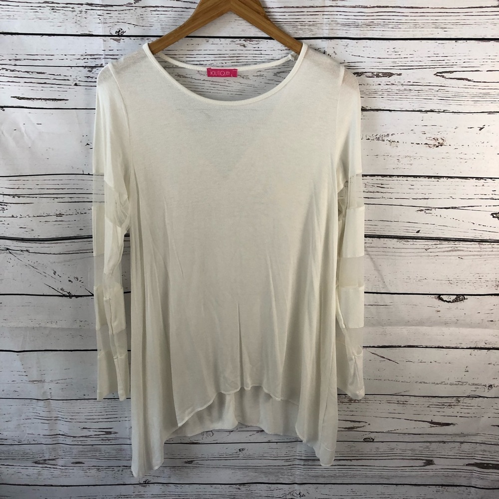 NWOT Boutiquen Long Sleeve Tunic Size Large